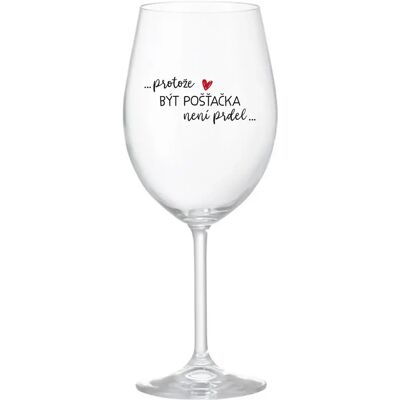 Giftela Pretože byť lodiarom nie je PRELIMINÁRNE - číry pohár na víno 350 ml Giftela Pretože byť lodiarom nie je PRELIMINÁRNE - číry pohár na víno 350 ml