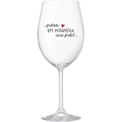 Giftela Pretože byť vtákom nie je PRELIMINÁRNE - číry pohár na víno 350 ml Giftela Pretože byť vtákom nie je PRELIMINÁRNE - číry pohár na víno 350 ml