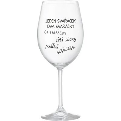 Giftela SVAŘÁČEK - číry pohár na víno 350 ml Giftela SVAŘÁČEK - číry pohár na víno 350 ml