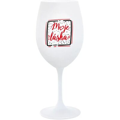 Giftela MY LOVE - pohár na biele víno 350 ml Giftela MY LOVE - pohár na biele víno 350 ml