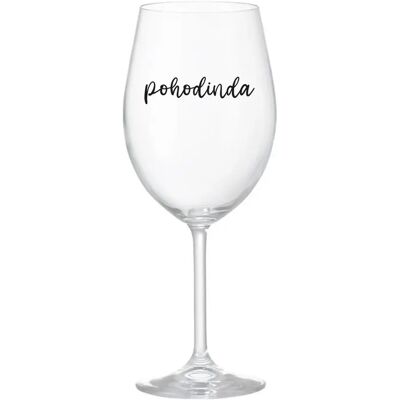 Giftela POHODINDA - číry pohár na víno 350 ml Giftela POHODINDA - číry pohár na víno 350 ml