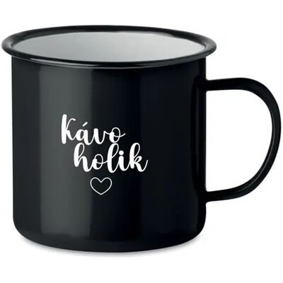 Giftela KÁVA HOLIC - čierna plechovka 350 ml Giftela KÁVA HOLIC - čierna plechovka 350 ml