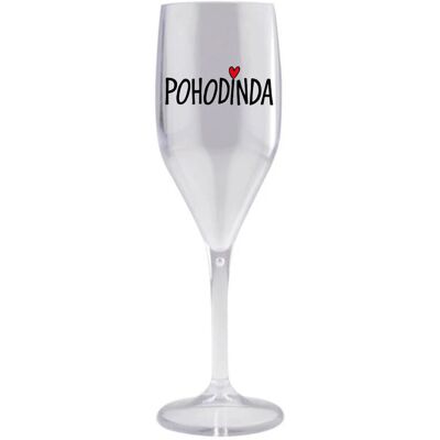 Giftela POHODINDA - číry nerozbitný pohár na prosecco 150 ml Giftela POHODINDA - číry nerozbitný pohár na prosecco 150 ml