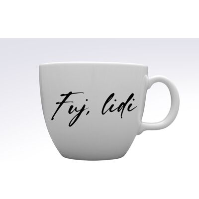 Giftela FUJ, LIDI - MEGA XXL keramický hrnček 1000 ml Giftela FUJ, LIDI - MEGA XXL keramický hrnček 1000 ml