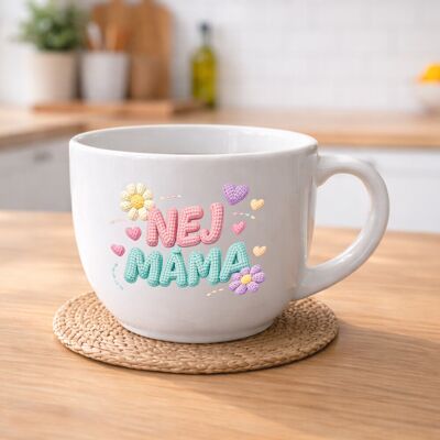 Giftela NEJ MAMA - MEGA XXL keramický hrnček 1000 ml Giftela NEJ MAMA - MEGA XXL keramický hrnček 1000 ml