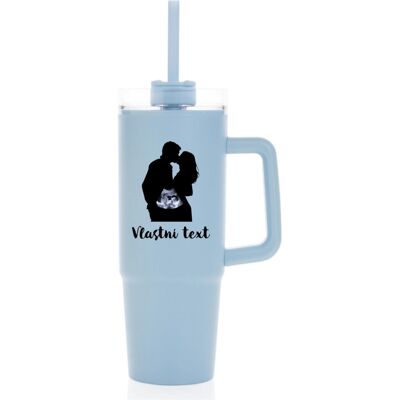 Giftela Personalizovaná termoska s priehľadným viečkom s parou a ultrazvukom Giftela Personalizovaná termoska s priehľadným viečkom s parou a ultrazvukom