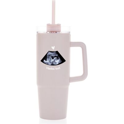 Giftela Personalizovaná cestovná termoska s priehľadným viečkom a ultrazvukovým uzáverom Giftela Personalizovaná cestovná termoska s priehľadným viečkom a ultrazvukovým uzáverom