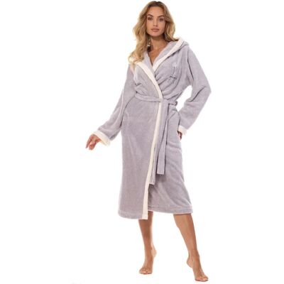 L&L; 2419 Tess dlhý S-2XL dámsky župan onyx XXL-172/110/118 L&L; 2419 Tess dlhý S-2XL dámsky župan onyx XXL-172/110/118