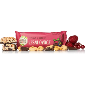 Natural Protein Ořechová tyčinka lesní ovoce 10 kusů Natural Protein Ořechová tyčinka lesní ovoce 10 kusů