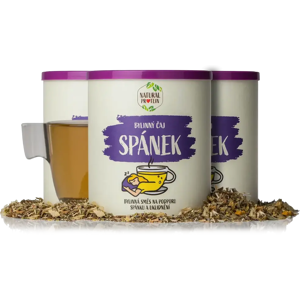 Natural Protein Bylinný sypaný čaj spánok 3 kusy Natural Protein Bylinný sypaný čaj spánok 3 kusy