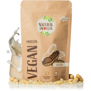 Natural Protein Vegánsky proteín Arašidy 1 kus Natural Protein Vegánsky proteín Arašidy 1 kus