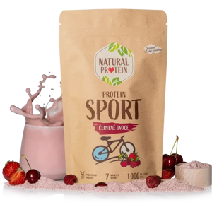 Natural Protein Proteín Šport Červené ovocie 1 kus Natural Protein Proteín Šport Červené ovocie 1 kus