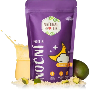 Natural Protein Nočný proteín Mango 1 kus Natural Protein Nočný proteín Mango 1 kus