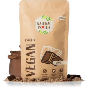 Natural Protein Vegánsky proteín Kakao 1 kus Natural Protein Vegánsky proteín Kakao 1 kus