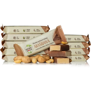 Natural Protein Proteínová tyčinka s kolagénom Arašidová 10 kusov Natural Protein Proteínová tyčinka s kolagénom Arašidová 10 kusov