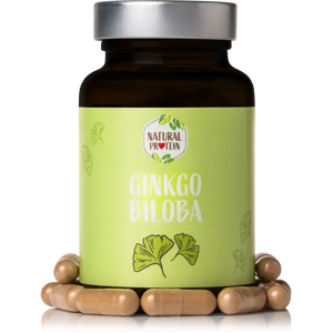 Natural Protein Ginkgo Biloba (kapsle) 1 kus Natural Protein Ginkgo Biloba (kapsle) 1 kus