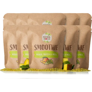 Natural Protein Smoothie Mango + Matcha + Máta 10 kusů Natural Protein Smoothie Mango + Matcha + Máta 10 kusů