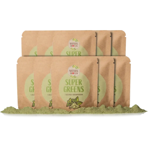 Natural Protein SuperGreens (8 g) 10 kusov Natural Protein SuperGreens (8 g) 10 kusov