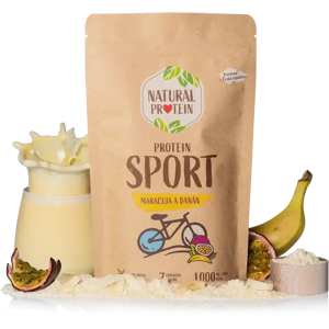 Natural Protein Proteín Šport Maracuja a banán 1 kus Natural Protein Proteín Šport Maracuja a banán 1 kus