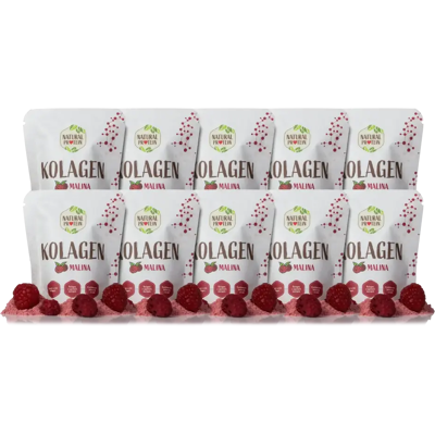 Natural Protein Kolagén Malina (10 g) 10 kusov Natural Protein Kolagén Malina (10 g) 10 kusov