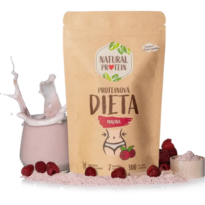 Natural Protein Proteínová diéta Malina 1 kus Natural Protein Proteínová diéta Malina 1 kus