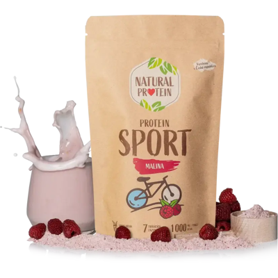 Natural Protein Proteín Šport Malina 1 kus Natural Protein Proteín Šport Malina 1 kus