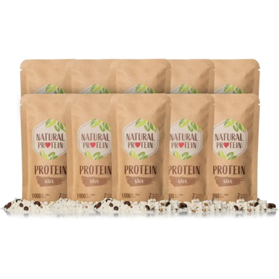 Natural Protein Kávový proteín (35 g) 10 kusov Natural Protein Kávový proteín (35 g) 10 kusov