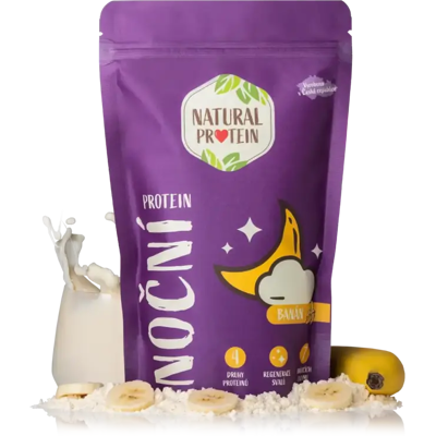 Natural Protein Nočný proteín Banán 1 kus Natural Protein Nočný proteín Banán 1 kus