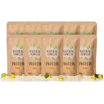 Natural Protein Mangový proteín (35 g) 10 kusov Natural Protein Mangový proteín (35 g) 10 kusov