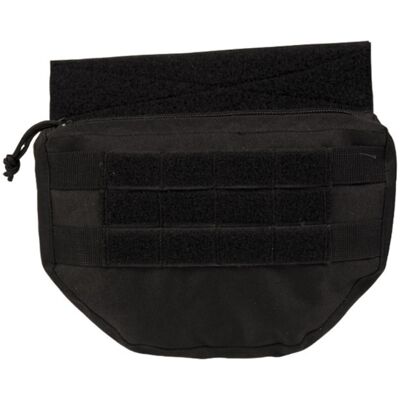 MIL-TEC Kapsička Drop Down Pouch MOLLE čierna MIL-TEC Kapsička Drop Down Pouch MOLLE čierna