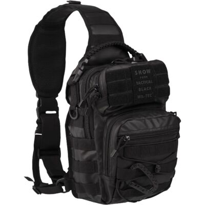 MIL-TEC Ruksak cez rameno SMALL čierny MIL-TEC Ruksak cez rameno SMALL čierny