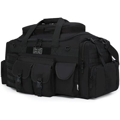 KOMBAT UK Cestovná taška Saxon Holdall 100l čierna KOMBAT UK Cestovná taška Saxon Holdall 100l čierna