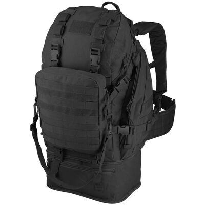 CAMO Ruksak OVERLOAD 60l čierna CAMO Ruksak OVERLOAD 60l čierna