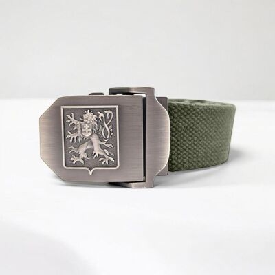 RINOKOR Opasok ČSR znak olive RINOKOR Opasok ČSR znak olive