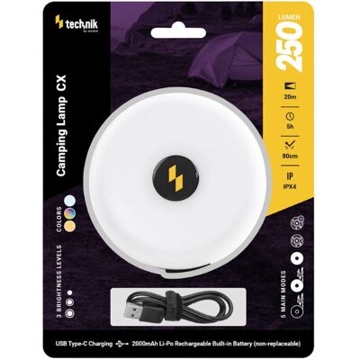 Kempingová lampa Technik 3v1 (250lm) Kempingová lampa Technik 3v1 (250lm)