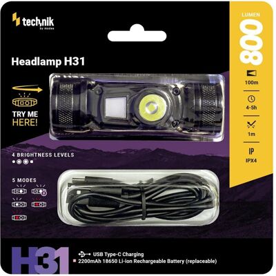 Čelovka Technik H31 (800lm) Čelovka Technik H31 (800lm)