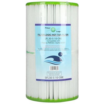 Filter Logic FilterLogic SFL30-5-10OBE filtračná kartuše pre vírivky a SPA (Pleatco PWK30, Darlly 60301, Filbur FC-3915, Unicel C-6430) Filter Logic FilterLogic SFL30-5-10OBE filtračná kartuše pre vírivky a SPA (Pleatco PWK30, Darlly 60301, Filbur FC-3915, Unicel C-6430)