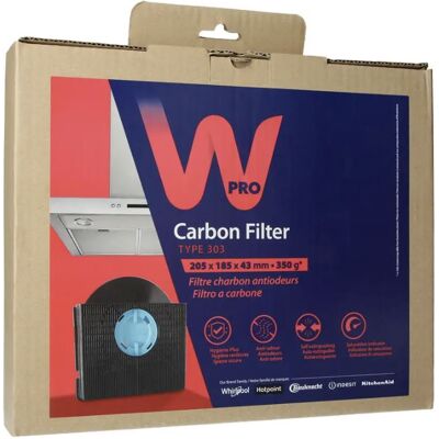 Whirlpool WPRO 484000008581 uhlíkový filter CHF303/1 AKR641 / AKR643 Whirlpool WPRO 484000008581 uhlíkový filter CHF303/1 AKR641 / AKR643
