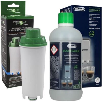 Filter Logic CFL-950B filter (za DeLonghi DLS C002) + DeLonghi EcoDecalk odvápňovač 500 ml Filter Logic CFL-950B filter (za DeLonghi DLS C002) + DeLonghi EcoDecalk odvápňovač 500 ml