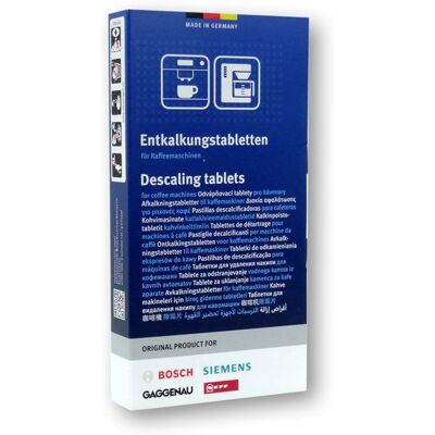 Bosch / Siemens 00311821 odvápňovacie tablety 2v1 Bosch / Siemens 00311821 odvápňovacie tablety 2v1
