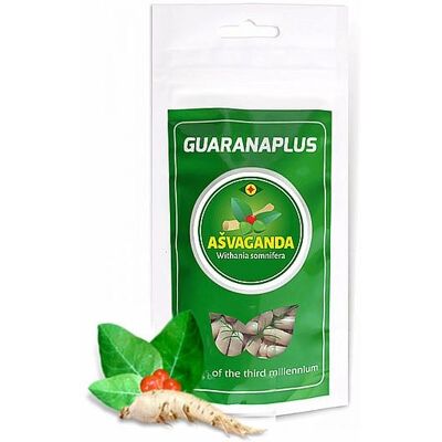 EXOTIC HERBS s.r.o. Guaranaplus Ašvaganda 100 kapsúl EXOTIC HERBS s.r.o. Guaranaplus Ašvaganda 100 kapsúl