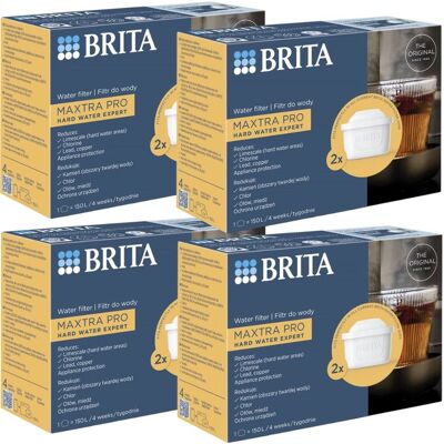 Brita Maxtra Pro Hard Water Expert filter 8 ks Brita Maxtra Pro Hard Water Expert filter 8 ks