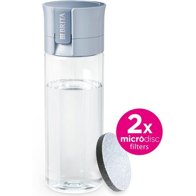 Brita FillandGo Vital filtračná fľaša na vodu 0,6 l, modrá + 2x filter MicroDisc Brita FillandGo Vital filtračná fľaša na vodu 0,6 l, modrá + 2x filter MicroDisc
