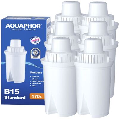 Aquaphor B100-15 Standard filter 6 ks Aquaphor B100-15 Standard filter 6 ks