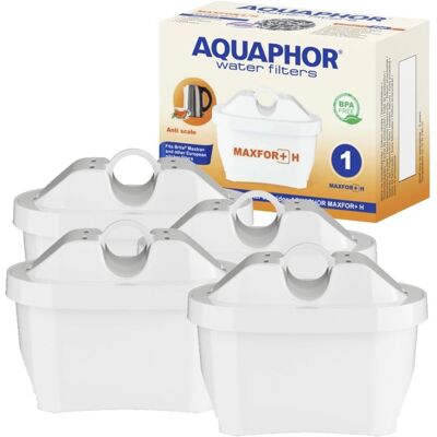 Aquaphor MAXFOR+ H fitračná patróna do kanvíc do tvrdej vody 4 ks Aquaphor MAXFOR+ H fitračná patróna do kanvíc do tvrdej vody 4 ks