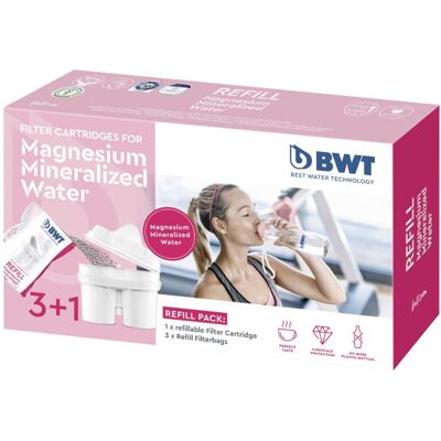 Náhradný vodný filter BWT Mg2+ (3+1 ks) REFILL Náhradný vodný filter BWT Mg2+ (3+1 ks) REFILL