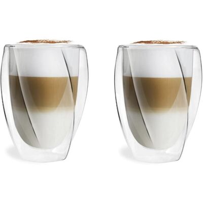 Vialli Design CRISTALLO dvojstenné poháre na kávu (latte) a čaj 300 ml, 2 ks 25493 Vialli Design CRISTALLO dvojstenné poháre na kávu (latte) a čaj 300 ml, 2 ks 25493