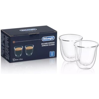 DeLonghi DLSC310 termo poháre na espresso 60 ml 2 ks DeLonghi DLSC310 termo poháre na espresso 60 ml 2 ks