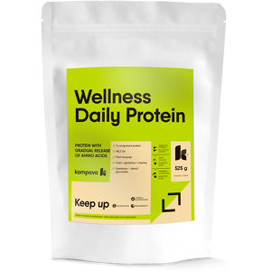 Kompava Wellness Daily Protein 525 g/15 dávok, natural Kompava Wellness Daily Protein 525 g/15 dávok, natural