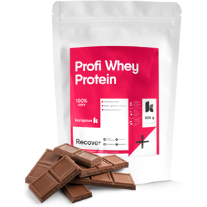 Kompava Profi WHEY Protein 500 g/16 dávok, čokoláda Kompava Profi WHEY Protein 500 g/16 dávok, čokoláda